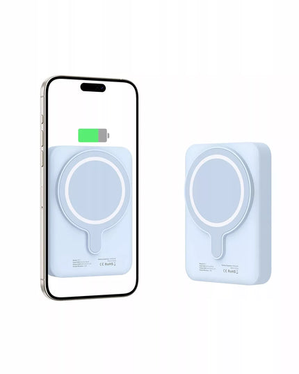 Magnetinis išorinis akumuliatorius "Powerbank" 15W Qi MagSafe 10000mAh