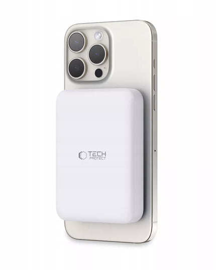 Magnetinis išorinis akumuliatorius 15W Qi indukciniam įkrovimui 10000mAh