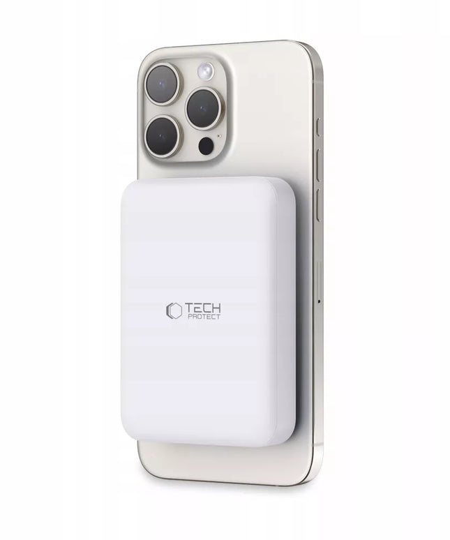 Magnetinis išorinis akumuliatorius 15W Qi indukciniam įkrovimui 10000mAh