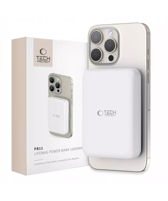 Magnetinis išorinis akumuliatorius 15W Qi indukciniam įkrovimui 10000mAh