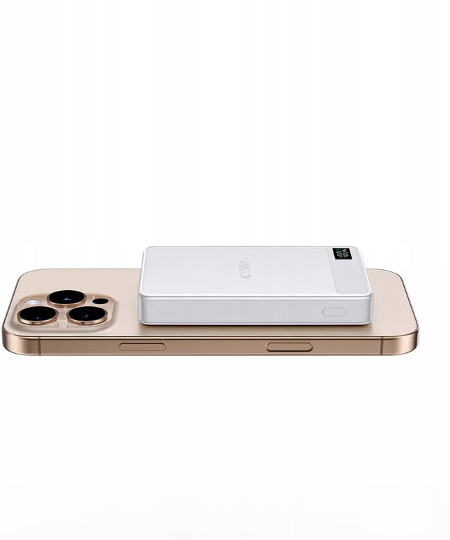 Magnetinis išorinis akumuliatorius Powerbank su MagSafe 5000 mAh 15W funkcijos palaikymu