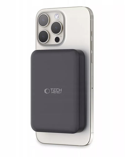 Magnetinis išorinis akumuliatorius PowerBank Qi su MagSafe 10000mAh 15W USB-C