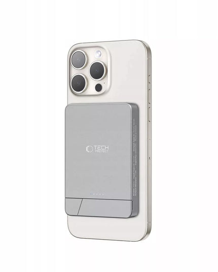 Magnetinis powerbank išorinė baterija su MagSafe 5000mAh USB-C su stovu