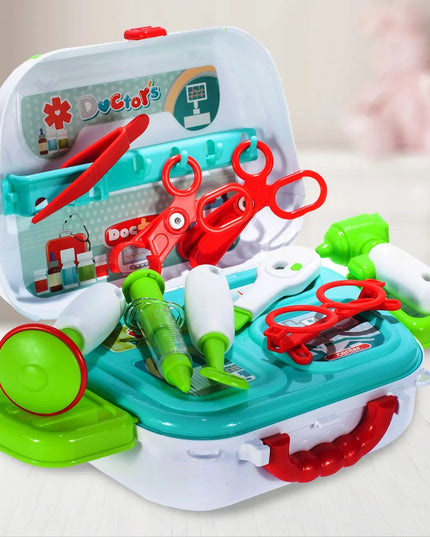 MalPlay mažojo gydytojo medicinos rinkinys krepšyje