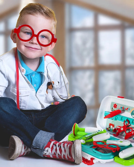 MalPlay mažojo gydytojo medicinos rinkinys krepšyje