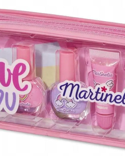 MARTINELIA SUPER GIRL lūpų blizgių ir nagų lakų rinkinys