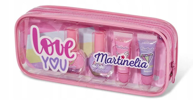 MARTINELIA SUPER GIRL lūpų blizgių ir nagų lakų rinkinys