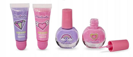 MARTINELIA SUPER GIRL lūpų blizgių ir nagų lakų rinkinys