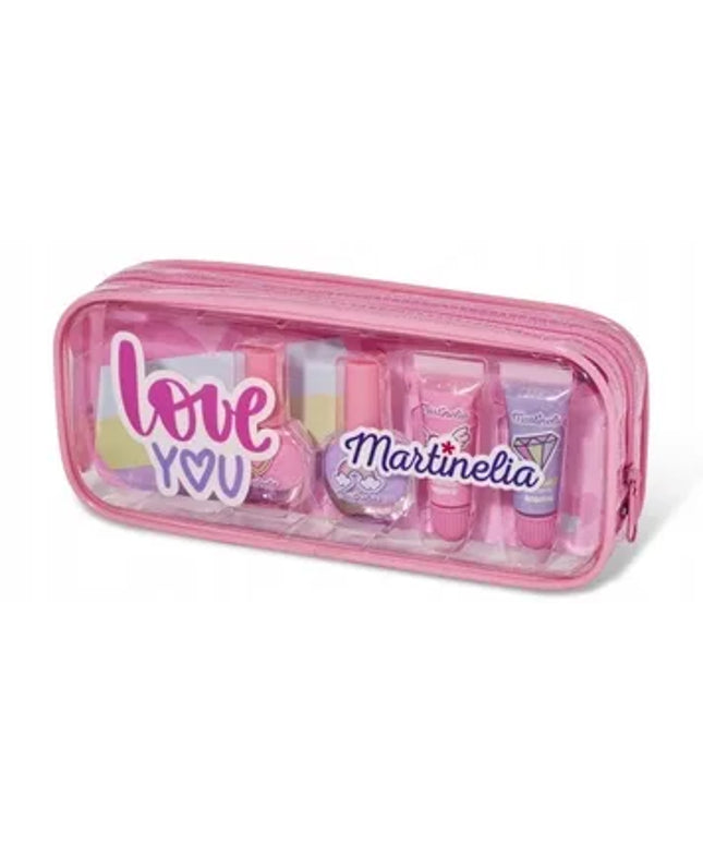 MARTINELIA SUPER GIRL lūpų blizgių ir nagų lakų rinkinys