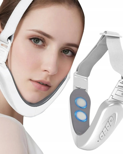 V formos veido masažuoklis smakrui pakelti ir stangrinti, EMS terapija