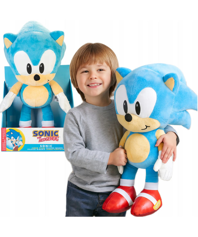„Sonic the Hedgehog“ didelis pliušinis žaislas „Sonic“, 46 cm