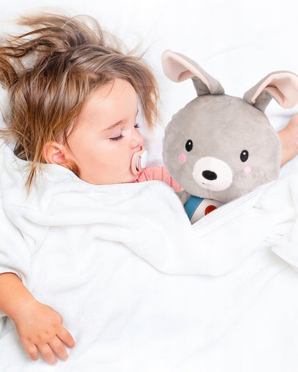 Minkštas interaktyvus pliušinis triušis vaikams