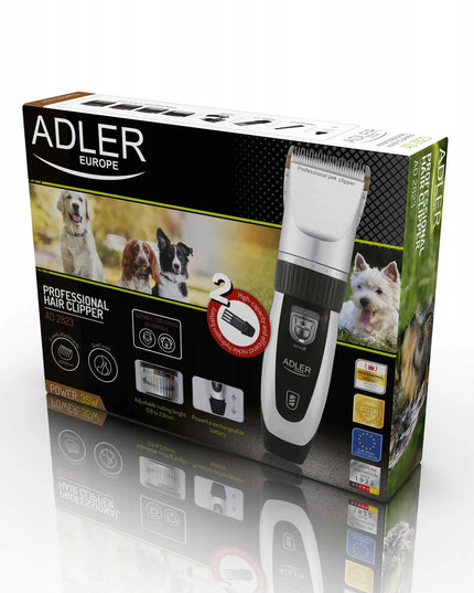 Adler AD2823 belaidė šunų ir kačių kirpimo mašinėlė, 35 W