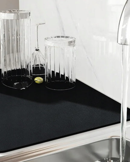 Džiovinimo kilimėlis indams, padėklas po kavos aparatu, virduliu, didelis 40x50