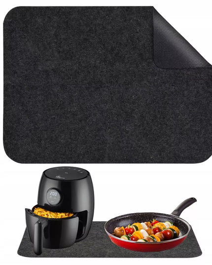 Apsauginis kilimėlis po "air fryer" gruzdintuvę, karščiui atsparus 44x30 cm
