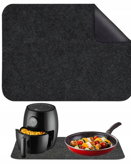 Apsauginis kilimėlis po "air fryer" gruzdintuvę, karščiui atsparus 44x30 cm