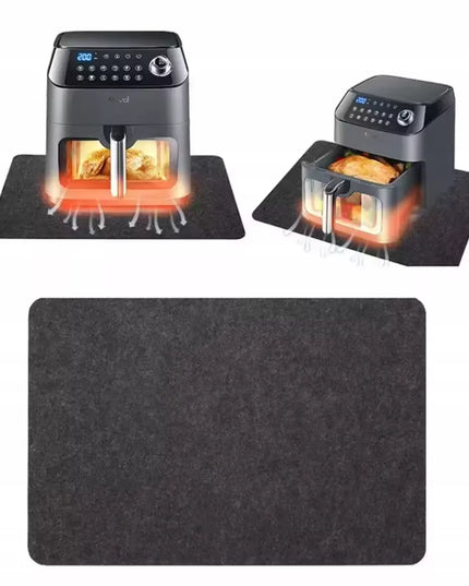Apsauginis kilimėlis po "air fryer" gruzdintuvę, karščiui atsparus 44x30 cm