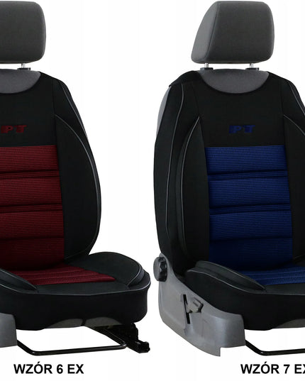 Profiliuotas automobilio sėdynės uždangalas Pok-Ter PRO ERGONOMIC PT-202, juodas