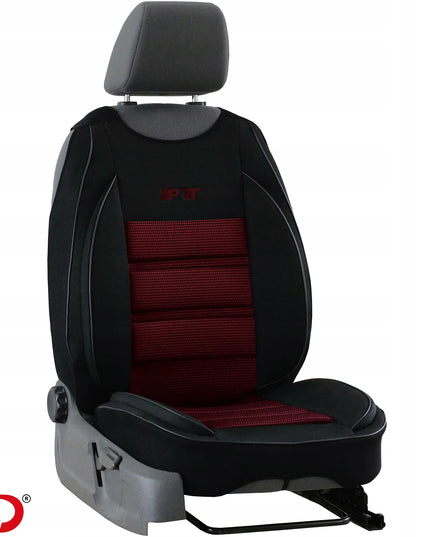 Profiliuotas automobilio sėdynės uždangalas Pok-Ter PRO ERGONOMIC PT-202, juodas