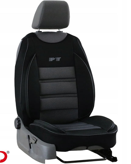 Profiliuotas automobilio sėdynės uždangalas Pok-Ter PRO ERGONOMIC PT-202, juodas