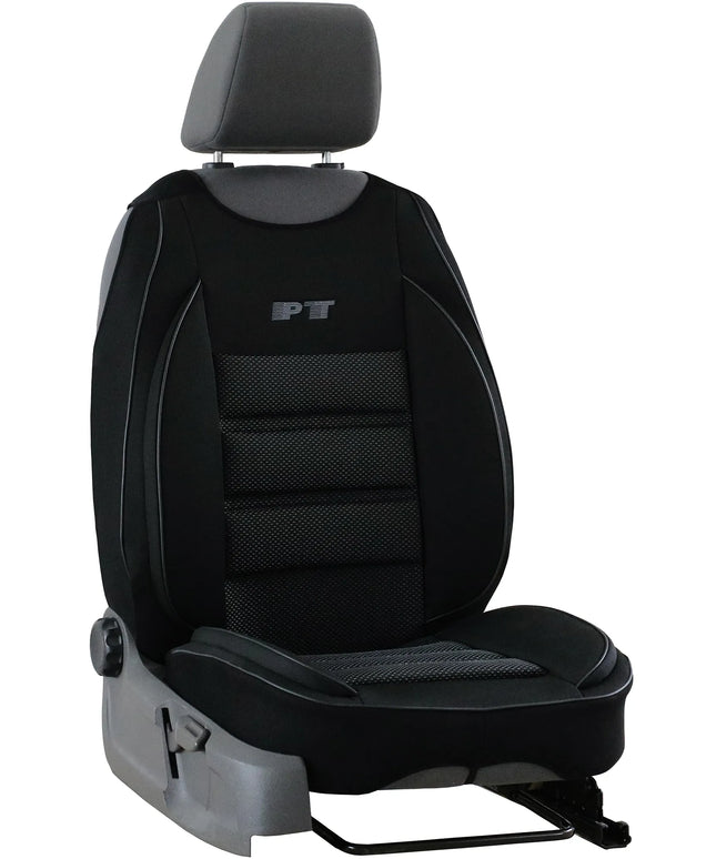 Profiliuotas automobilio sėdynės uždangalas Pok-Ter PRO ERGONOMIC PT-202, juodas