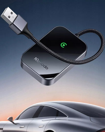 MCDODO belaidis Apple CarPlay adapteris Wireless Bluetooth USB USB-C