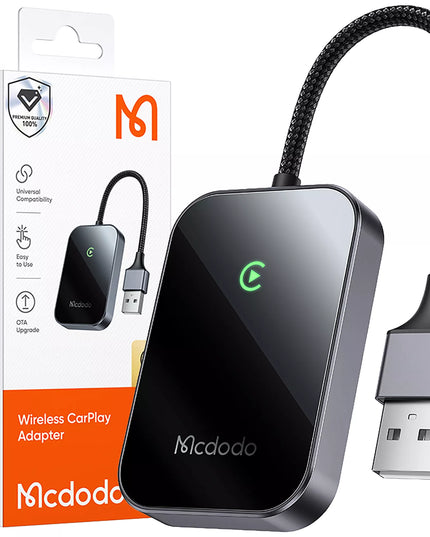 MCDODO belaidis Apple CarPlay adapteris Wireless Bluetooth USB USB-C