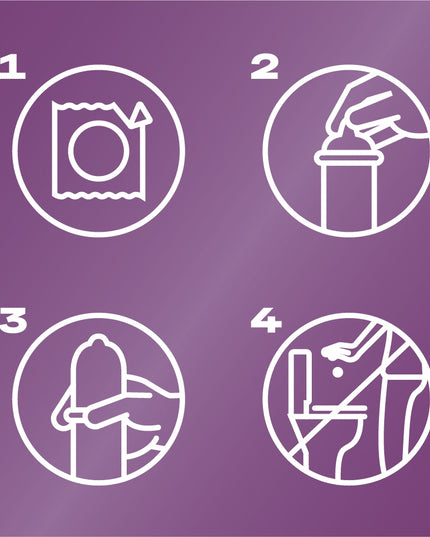 Didelis rinkinys DUREX Prezervatyvai Surprise ME Orgasmic INTENSE gelis vibratorius