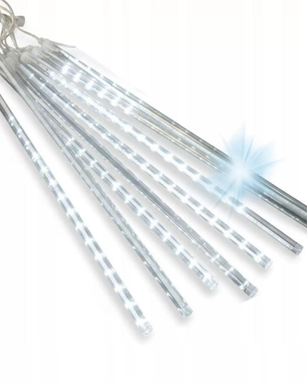 Goliat LED krentančio sniego varvekliai, 288 LED, IP44, lauko kalėdinis apšvietimas
