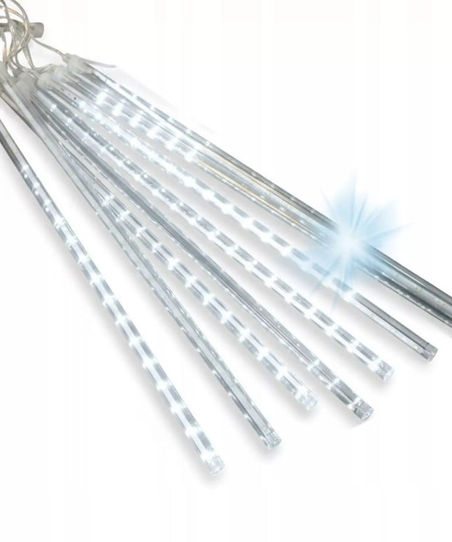 Goliat LED krentančio sniego varvekliai, 288 LED, IP44, lauko kalėdinis apšvietimas