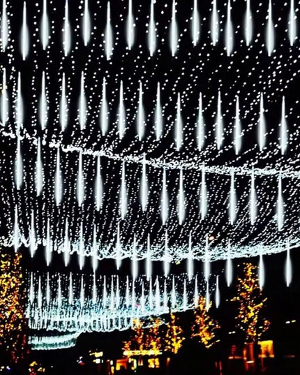 Goliat LED krentančio sniego varvekliai, 288 LED, IP44, lauko kalėdinis apšvietimas