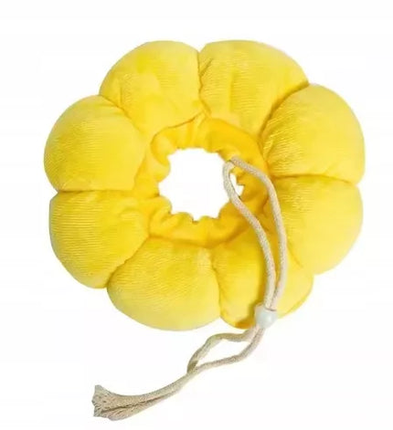Minkštas pliušinis pooperacinis apykaklė katei ir šuniui, S (2-4 kg)