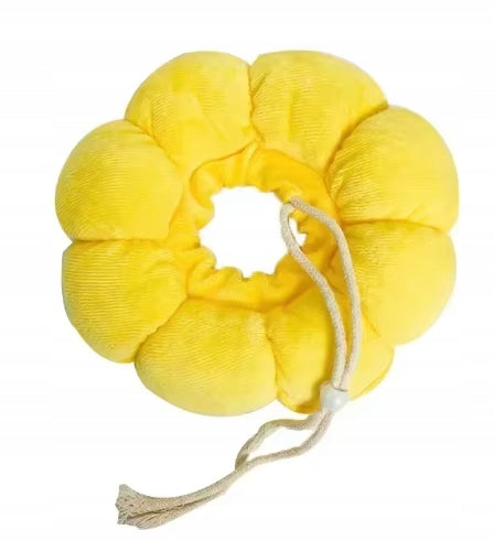 Minkštas pliušinis pooperacinis apykaklė katei ir šuniui, S (2-4 kg)