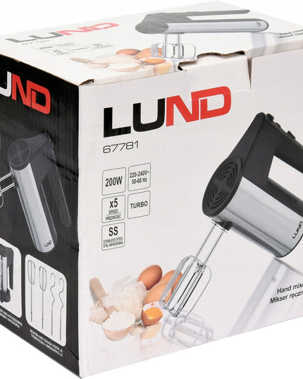Rankinis plaktuvas LUND 67781 200W su stovu