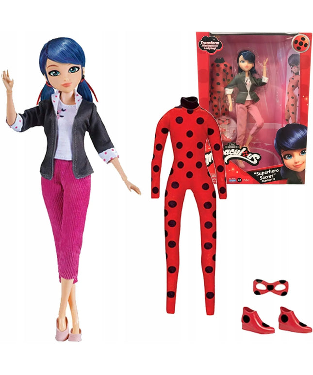 Miraculous Marinette lėlė su Biedronkos kostiumu