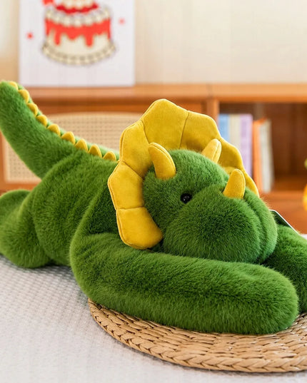 Sunkusis dinozauras – svertinis pliušinis žaislas, 1,3 kg