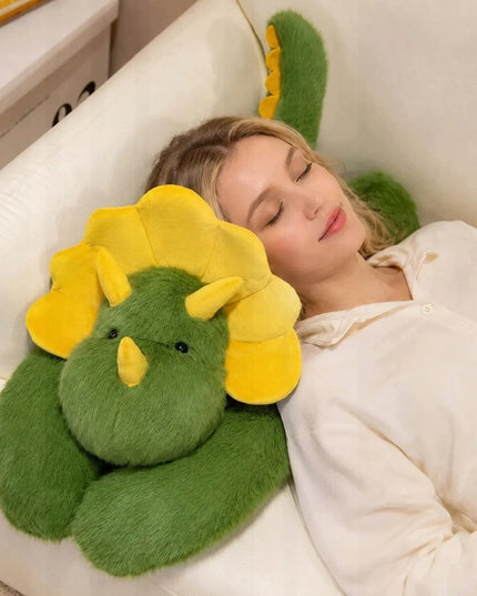 Sunkusis dinozauras – svertinis pliušinis žaislas, 1,3 kg
