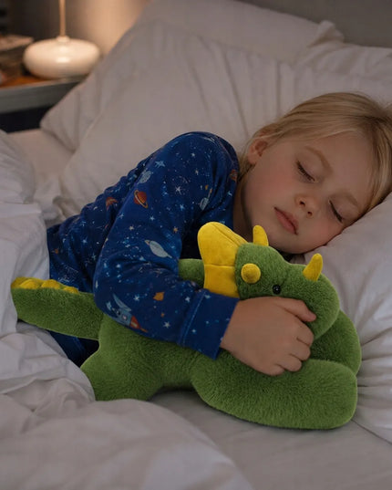 Sunkusis dinozauras – svertinis pliušinis žaislas, 1,3 kg