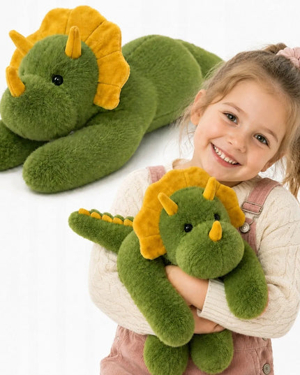 Sunkusis dinozauras – svertinis pliušinis žaislas, 1,3 kg