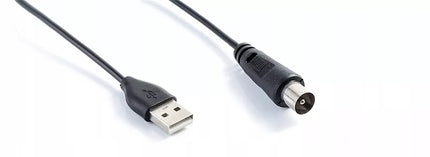 Galinga kambarinė aktyvioji antena DVBT2 TV FHD 4K MUX-8 LTE su stiprintuvu ir magnetiniu pagrindu Blow ATD40