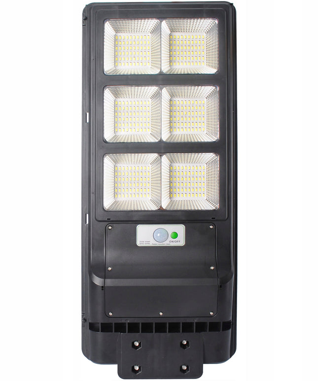 Galingas lauko saulės LED gatvės šviestuvas 270W su pulteliu ir baterijomis XL