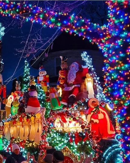 „Misoli“ daugiaspalvės eglutės LED lemputės, 300 LED, 21,5 m, naudojimui viduje ir lauke