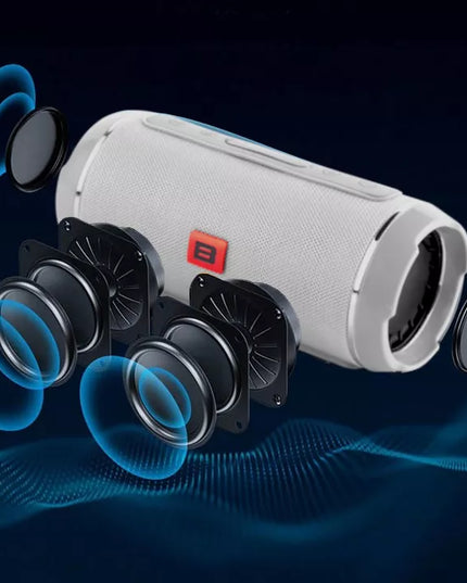 Galingas Bluetooth garsiakalbis USB SD Nešiojamas Belaidis Radijas Bokštas Boombox