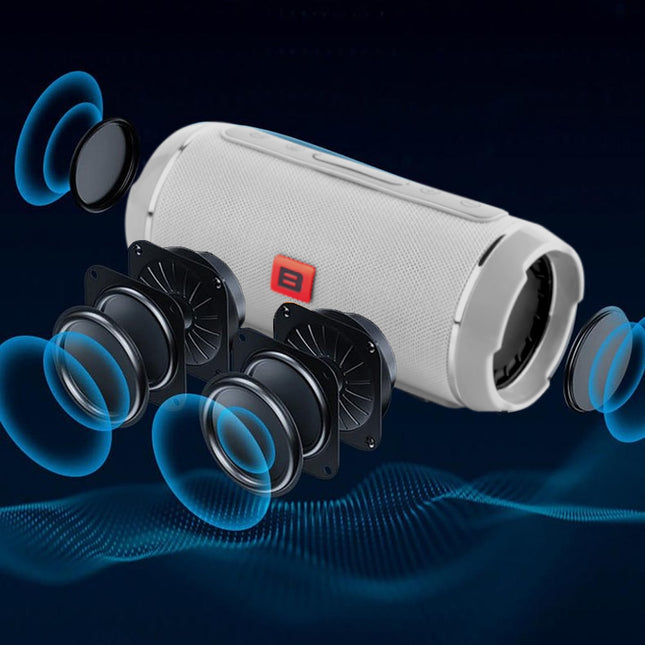 Galingas Bluetooth garsiakalbis USB SD Nešiojamas Belaidis Radijas Bokštas Boombox