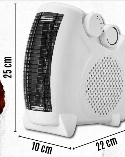 Galingas elektrinis termoventiliatorius šildytuvas EDM B 2000W