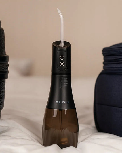 Galingas belaidis BLOW dantų irigatorius, 5 režimai, 400 ml, su dėklu