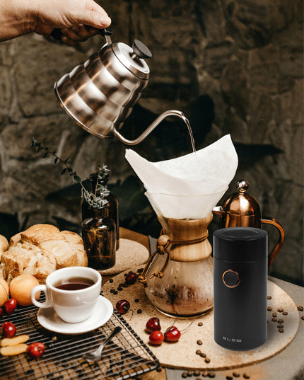 Galingas elektrinis kavos, cukraus, riešutų, grūdų malūnėlis 160W