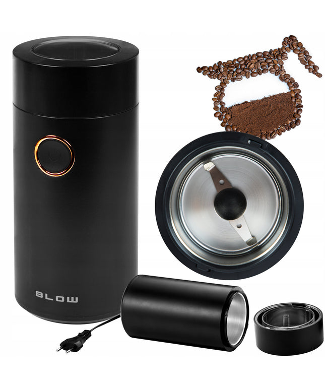 Galingas elektrinis kavos, cukraus, riešutų, grūdų malūnėlis 160W