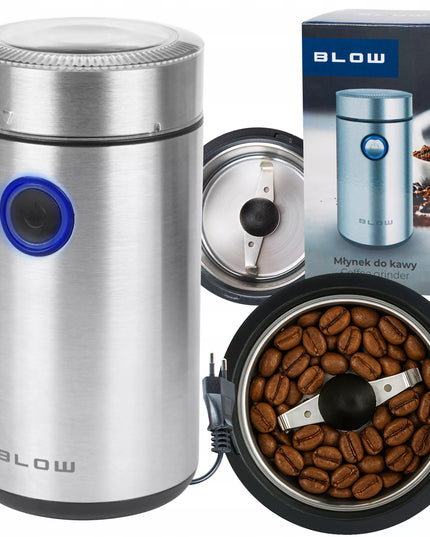 Galingas Elektrinis Malūnėlis GRINDER Kavos, Riešutų, Grūdų, Cukraus Maldymui 200W