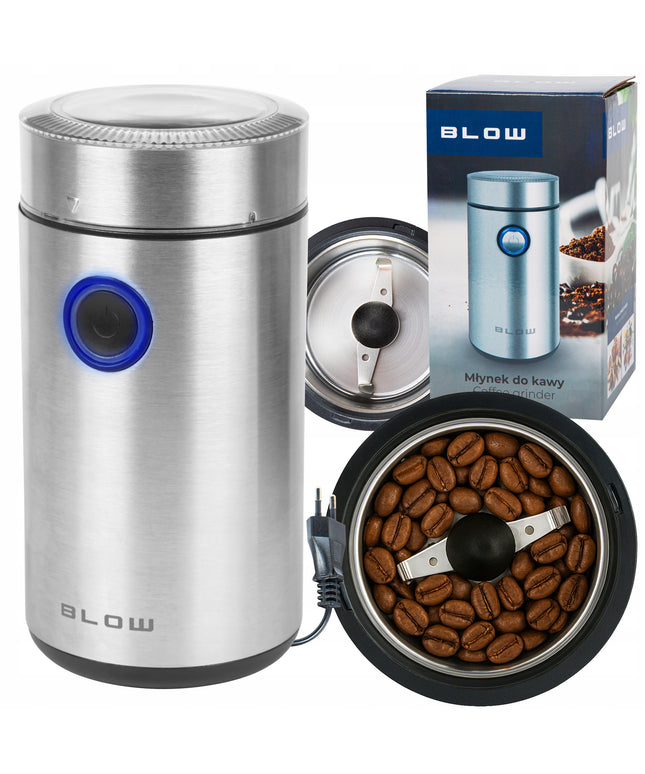 Galingas Elektrinis Malūnėlis GRINDER Kavos, Riešutų, Grūdų, Cukraus Maldymui 200W